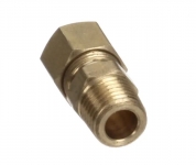 Imperial 30293 3/8 C X MIP 1/4 MALE CONNECTOR BRASS