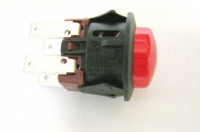 Capital 82410 SCR Light/Fan Switch Red