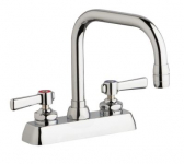 Chicago Faucets W4D-DB6AE35-369AB Workboard Faucet, 4''