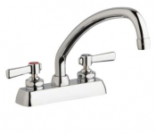 Chicago Faucets W4D-L9E35-369AB Workboard Faucet, 4''