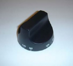 Bluestar 731526 Knob, Large Oven, Black