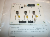 Asko 502022100 Electronic Button Pcb