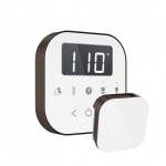 Mr. Steam Airtwh-Orb Airtempo Steam Shower Control In White With Oil Rubbed Bronze