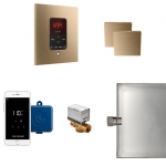 Mr. Steam Msbutlerxsq-Bb Butler Max Steam Generator Control Kit / Package In Square Brushed Bronze
