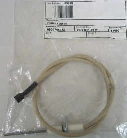 Flame Sensor for Power Direct Vent Water Heaters with a hot surface igniter and a Robertshaw 7222WD