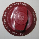 Wolf 816394 Oven Thermostat Knob (Red)
